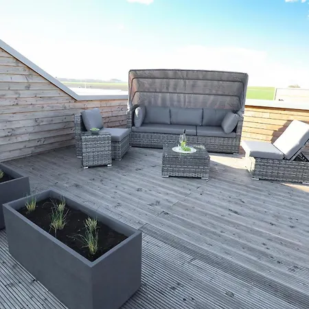 Himmelfrei - Mit Infrarotsauna Und Dachterrasse * Tossens