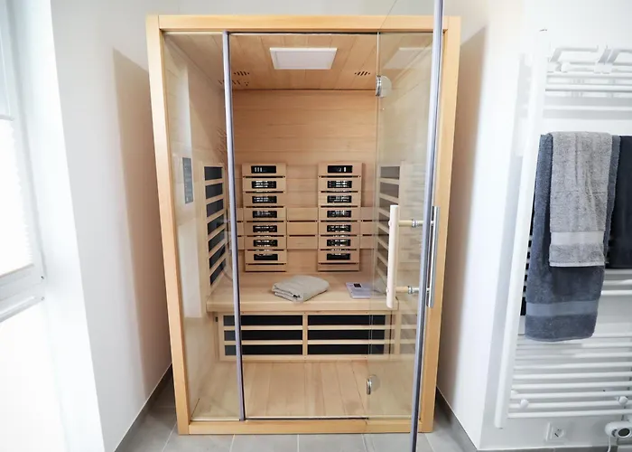 Himmelfrei - Mit Infrarotsauna Und Dachterrasse Apartman *