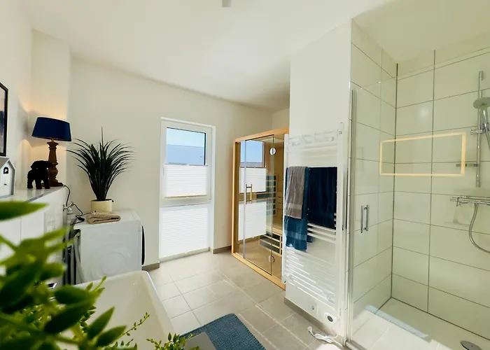 Himmelfrei - Mit Infrarotsauna Und Dachterrasse * Tossens