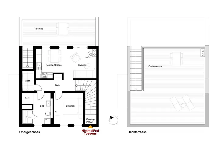 Himmelfrei - Mit Infrarotsauna Und Dachterrasse *